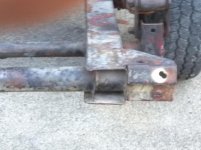 Chassis rear end bracket holes Aug 1 2012.jpg